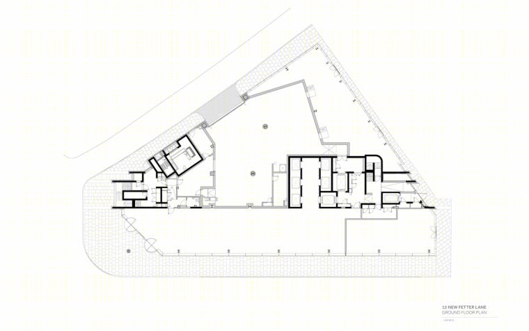 伦敦 New Fetter Lane 12 号办公建筑丨Doone Silver 建筑事务所,Flanagan Lawrence-38