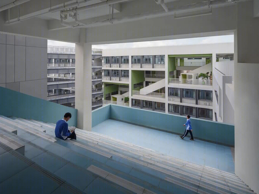 深圳市龙华区行知中学丨中国深圳丨筑博设计-80