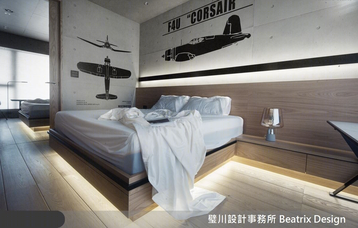 致敬安藤忠雄,80 坪现代宅展现清水模魅力-17