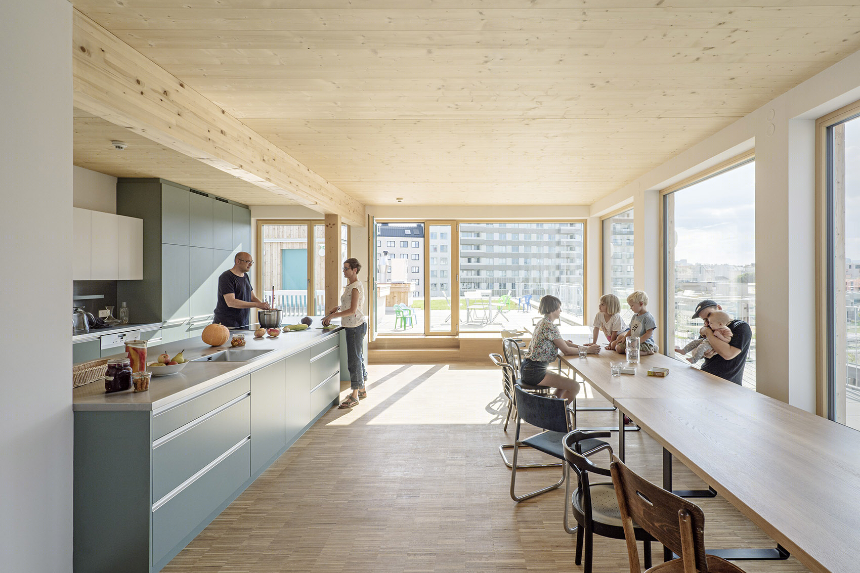 维也纳零能耗社会保障住宅 · Gleis 21 联合住宅丨奥地利维也纳丨einszueins architektur-21