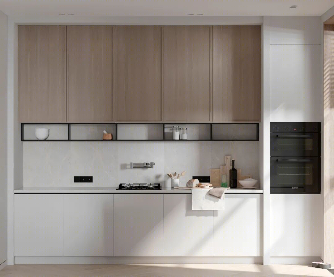 75㎡极简原木居丨Tomkin Design-33