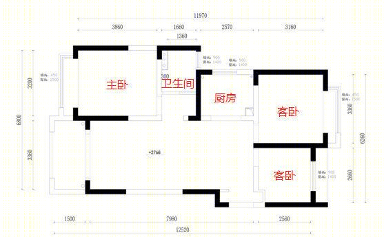 小户型爆改设计-0