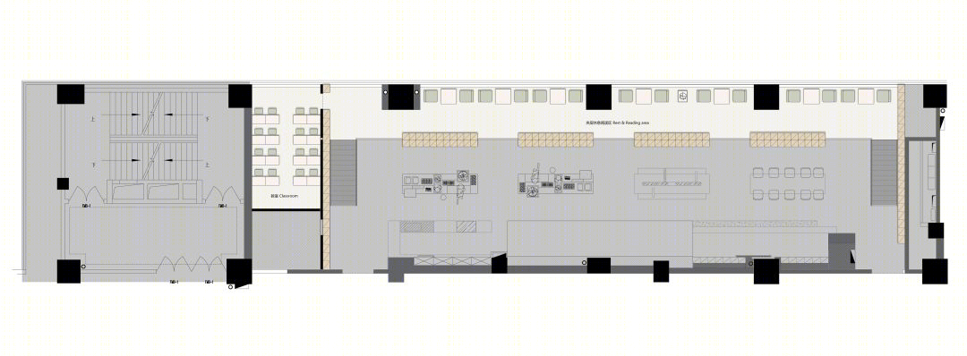 闻山君竹书店·Y2 CAFE丨中国洛阳丨GDG煦石室内建筑设计咨询-30