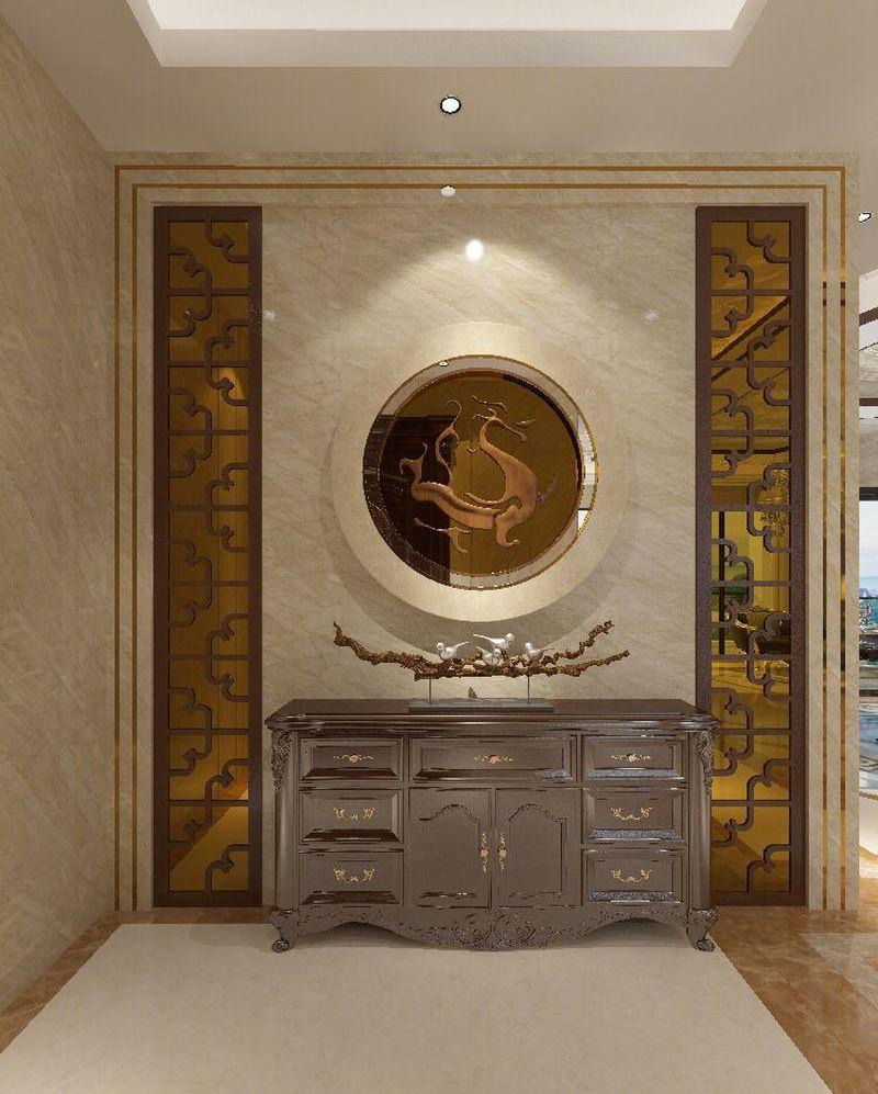 曹云云别墅设计 | 中欧混搭风格演绎豪华典雅-1