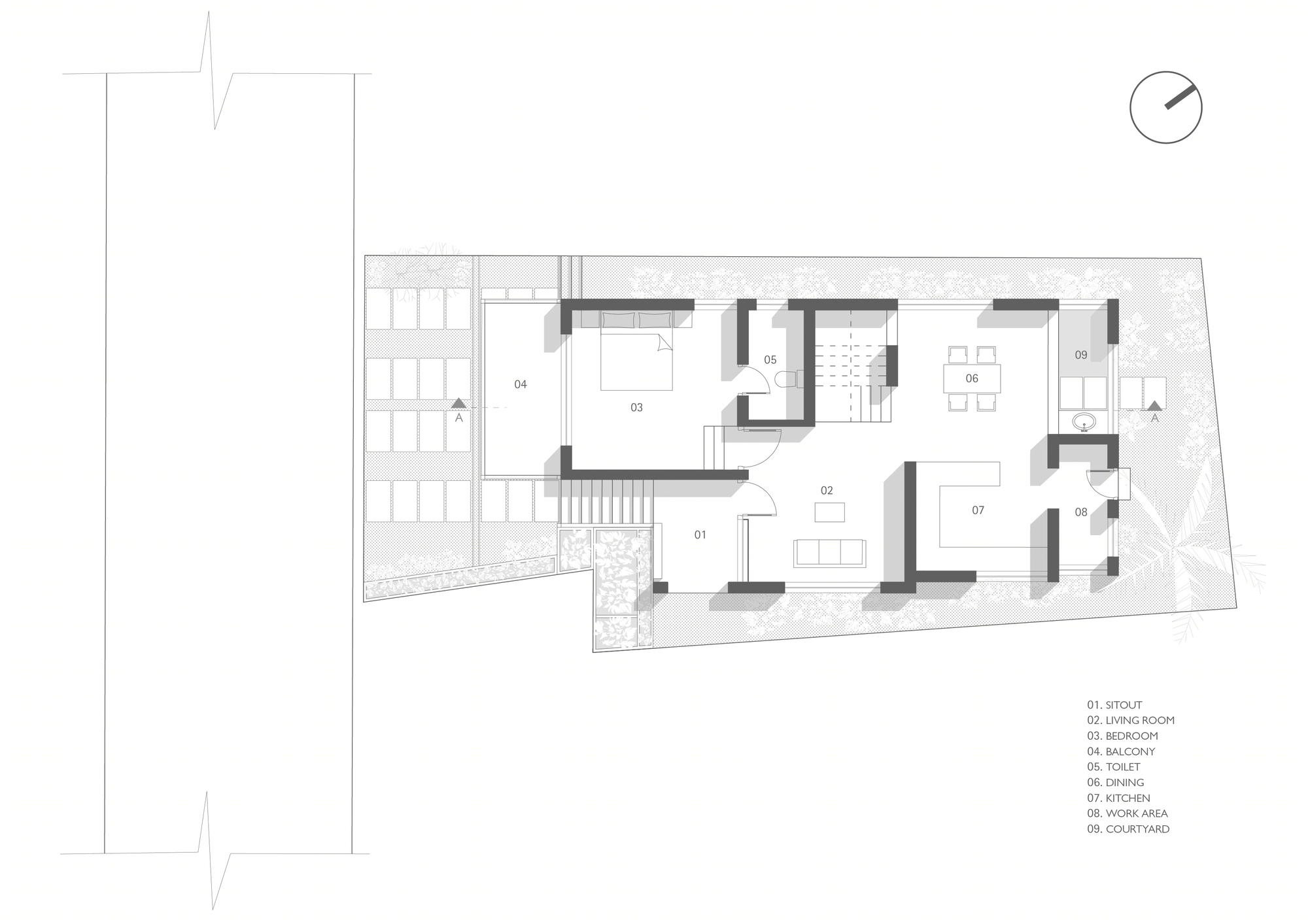 城市改造的新尝试 · 彩色阳光屏别墅丨印度特里凡得琅-2