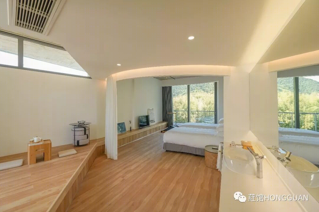 杭州在课间酒店,简约现代的美学空间-9
