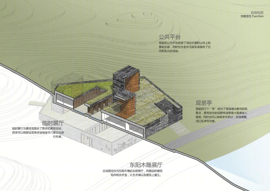 金华湖海塘公园文化休闲建筑群丨中国金华丨清华大学建筑设计研究院有限公司-47