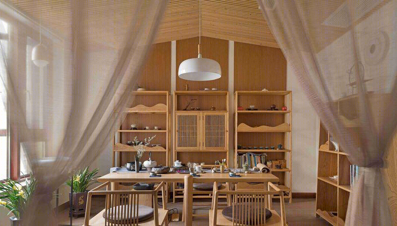 清雅竹韵,禅意茶香·现代中式家居设计-8