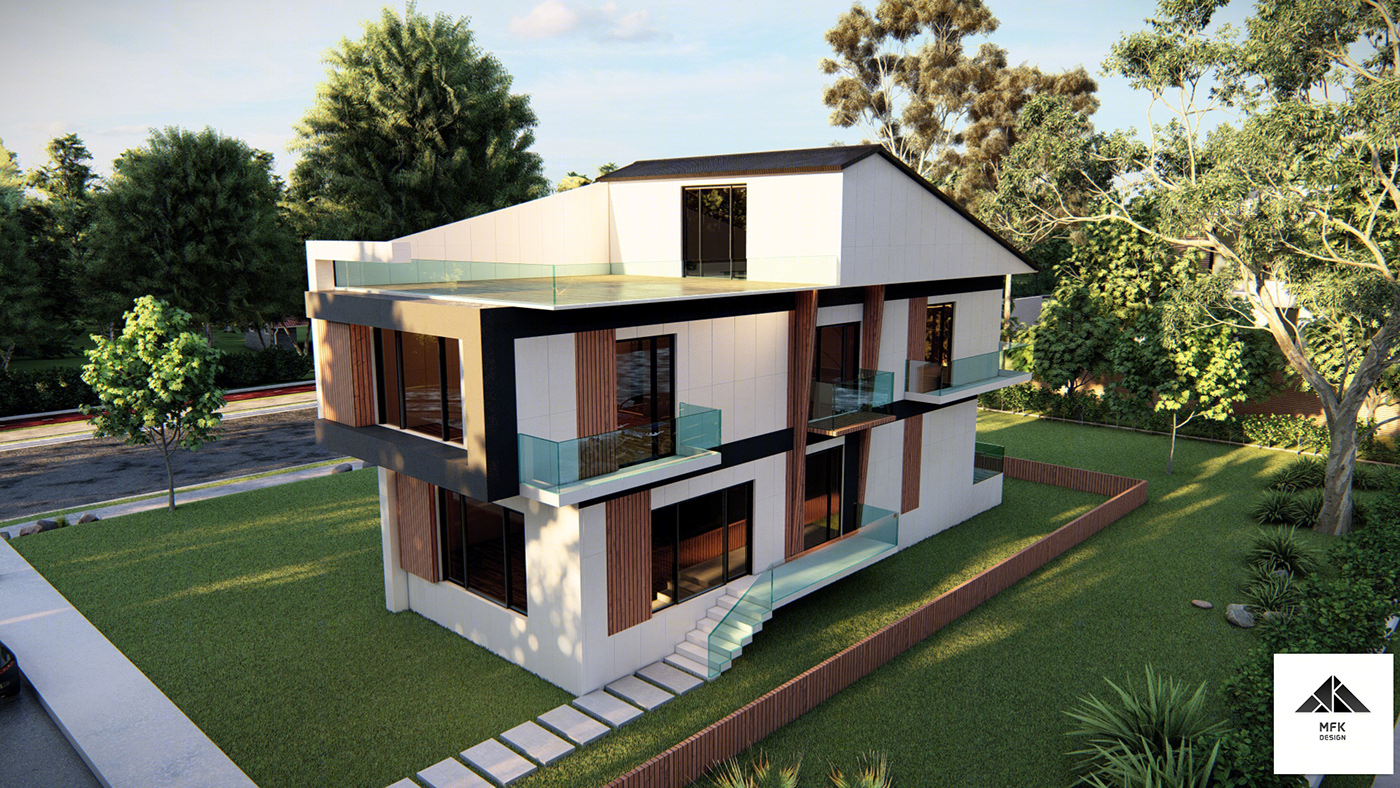 别墅设计新概念丨芬兰奥卢丨Anastasiya Gushchina-8