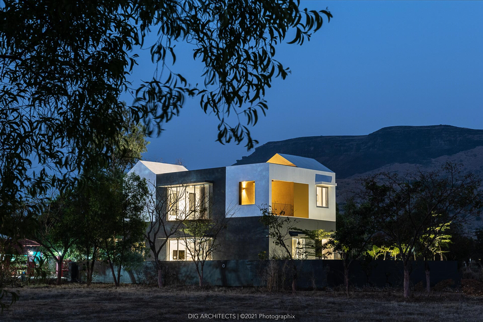 DIG Architects 打造印度 Igatpuri 山景别墅 Stacked Dwelling-14