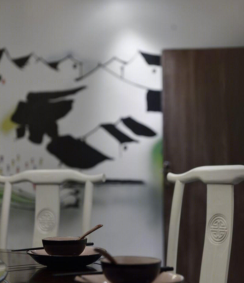粥行天下 | 现代餐饮空间中的徽派艺术-21