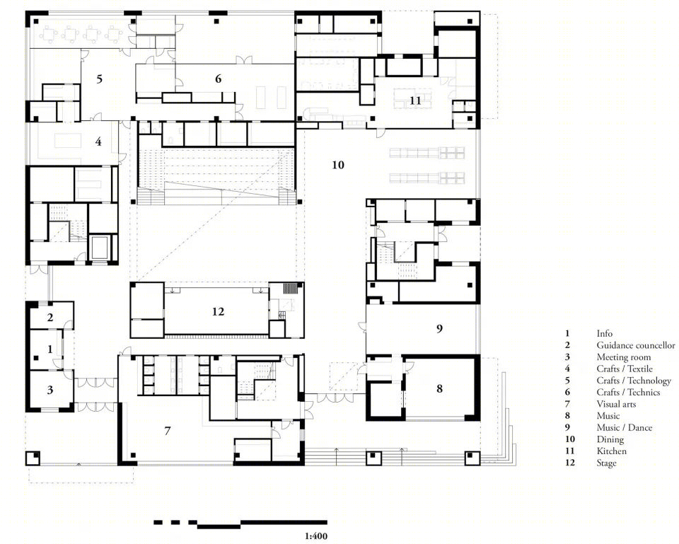 赫尔辛基 Jätkäsaari 综合学校丨芬兰赫尔辛基丨AOR Architects-64