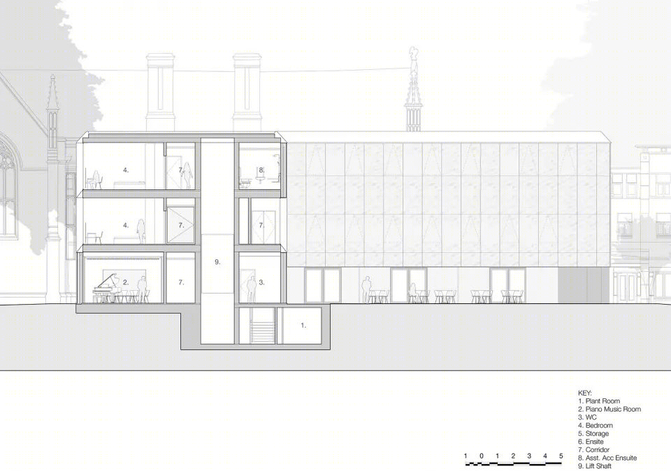 牛津 Wadham 学院新楼丨英国牛津丨AL_A-50