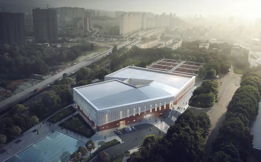 九江学院网球馆丨中国九江丨九江建筑设计院-0