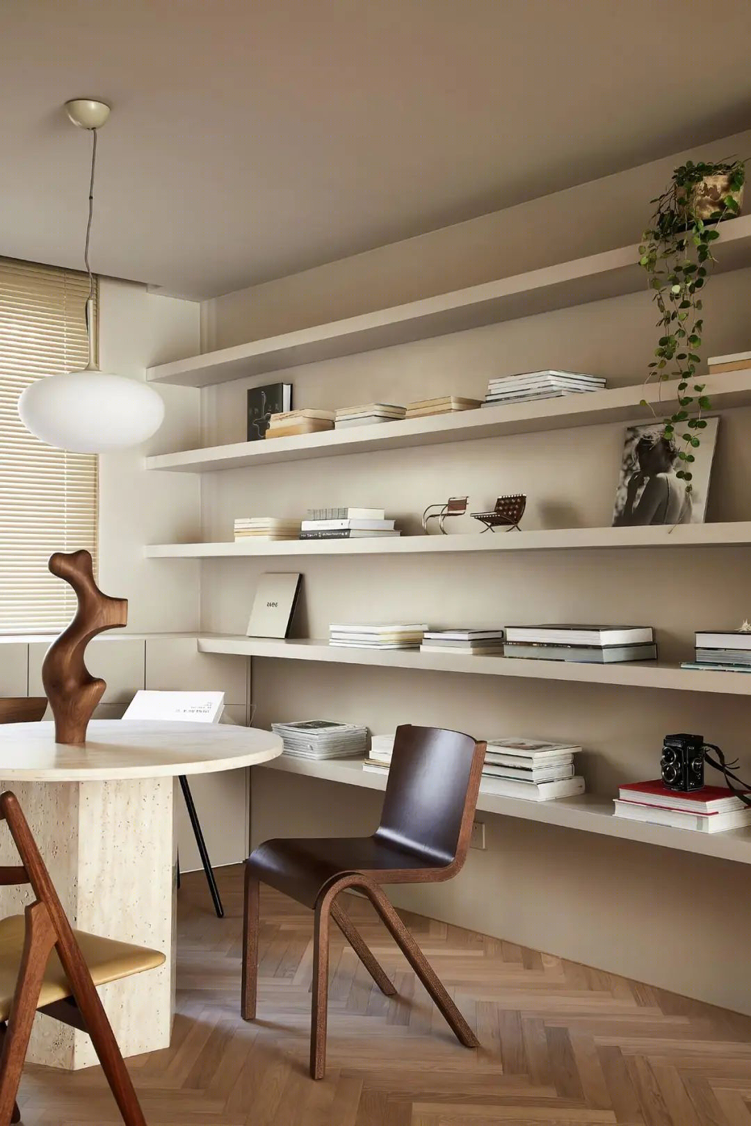 奶油复古感公寓-16