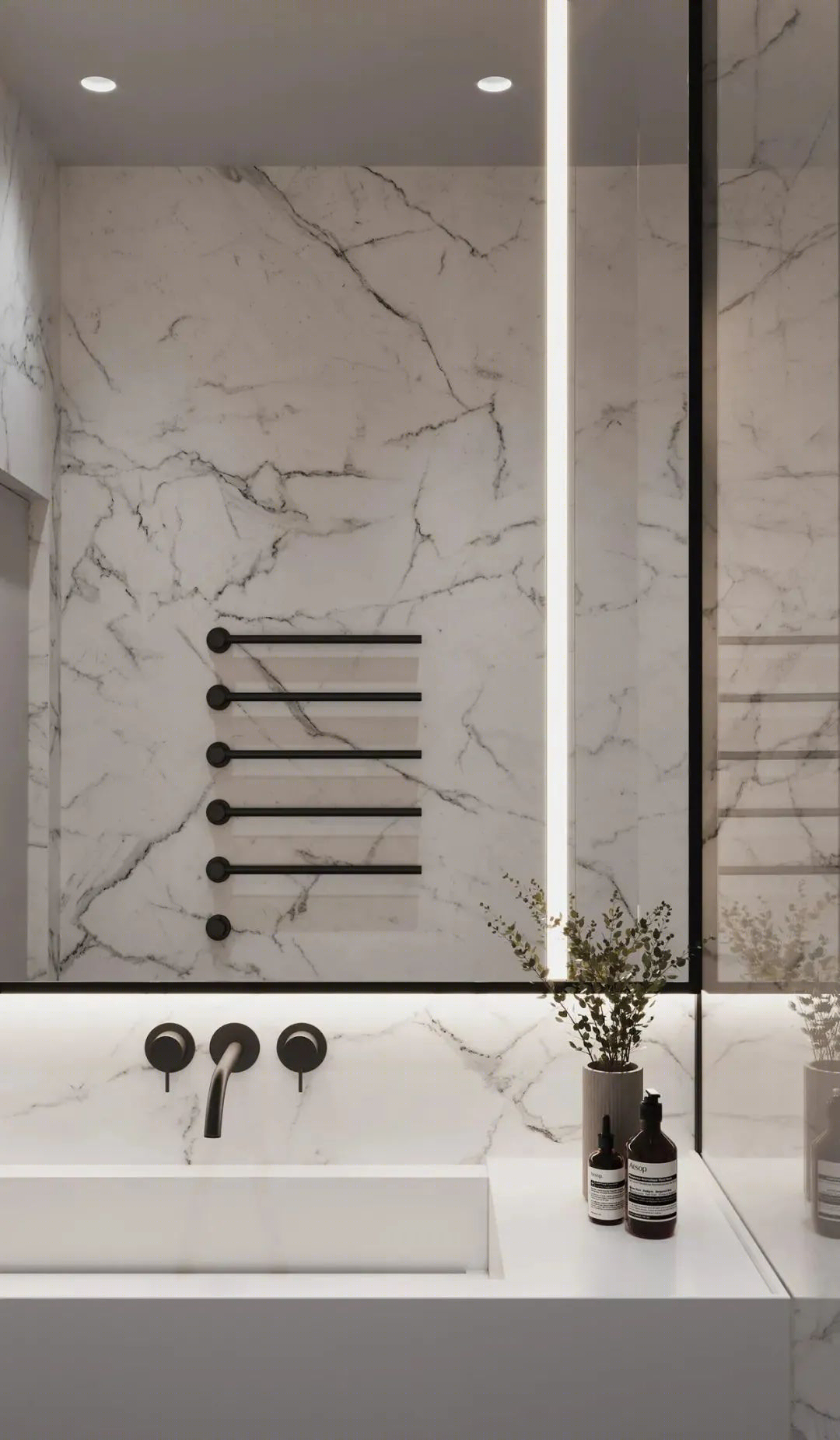 莫斯科 55㎡极简公寓丨俄罗斯莫斯科丨Dzerassa Design-28