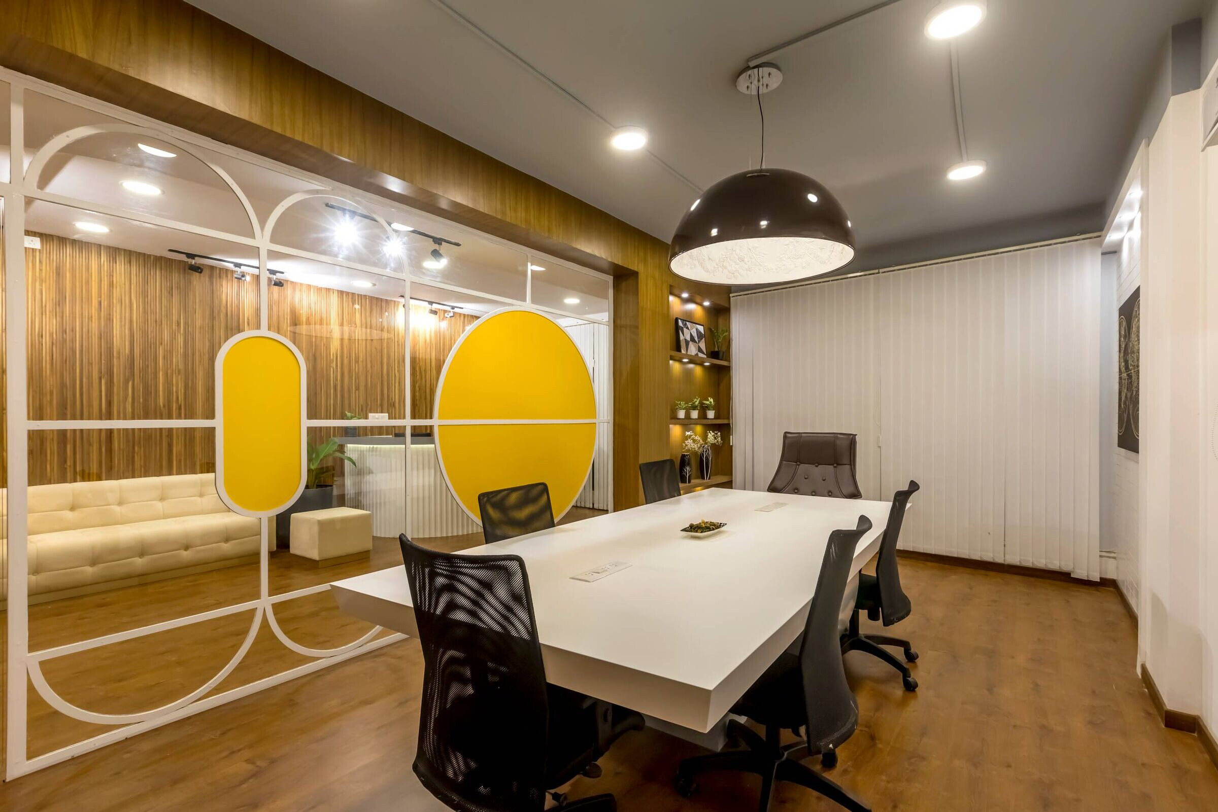活力黄 · Bhavana Interiors 办公室设计丨印度班加罗尔丨Studio Atiniv-23