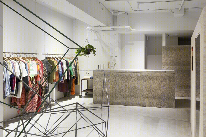 东京猫街 Vintage 服装店设计丨Manabu Okano Studio201-30