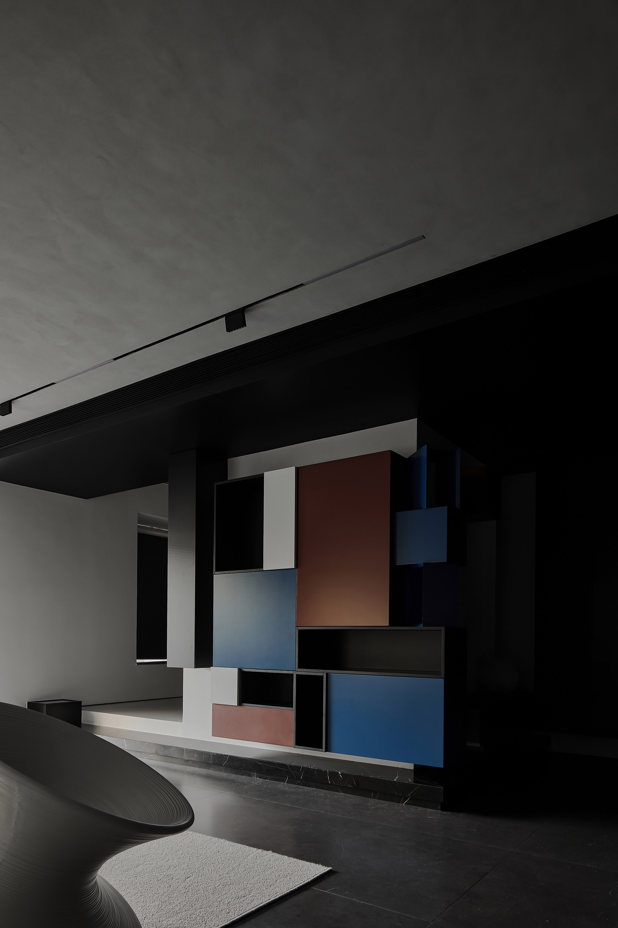 魔方盒 · 宁波东部新城现代艺术私宅丨中国宁波丨洛沿设计建筑研究室-28