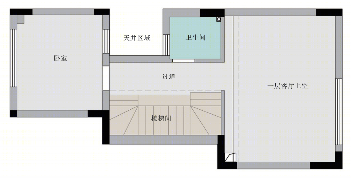 宝嘉花与山简约法式别墅设计丨中国重庆丨DE 设计师事务所-65