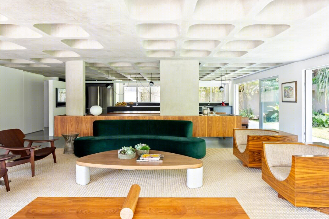 巴西 Casa M 住宅的白色建筑美学-17