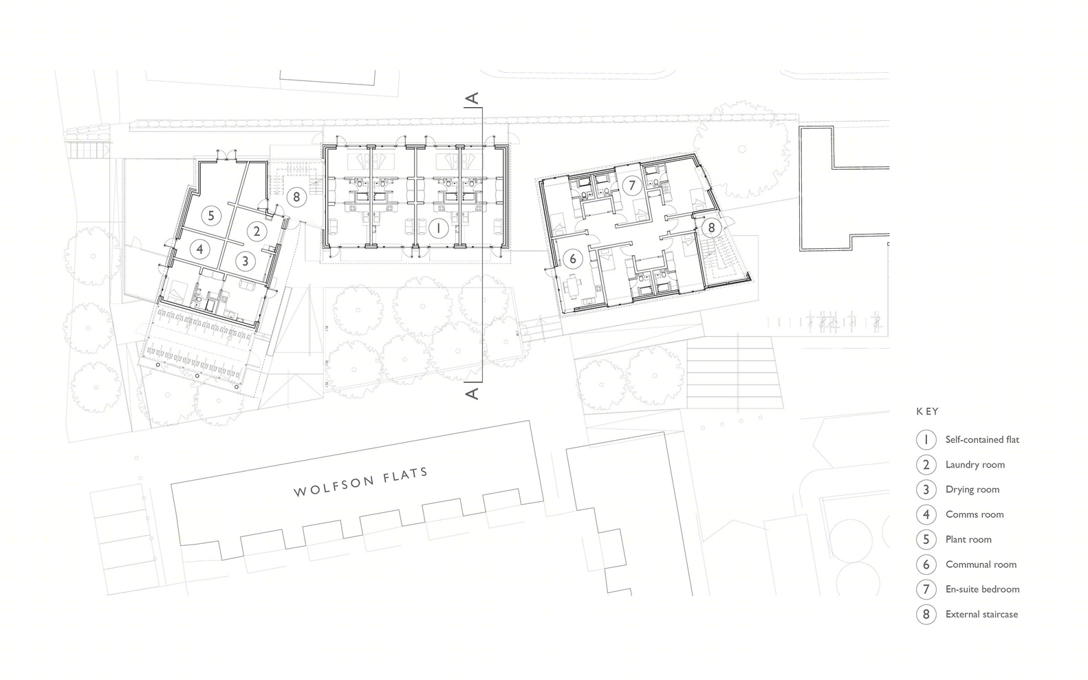 剑桥 36 Storey's Way 学生公寓丨英国剑桥丨Cottrell & Vermeulen Architecture-18