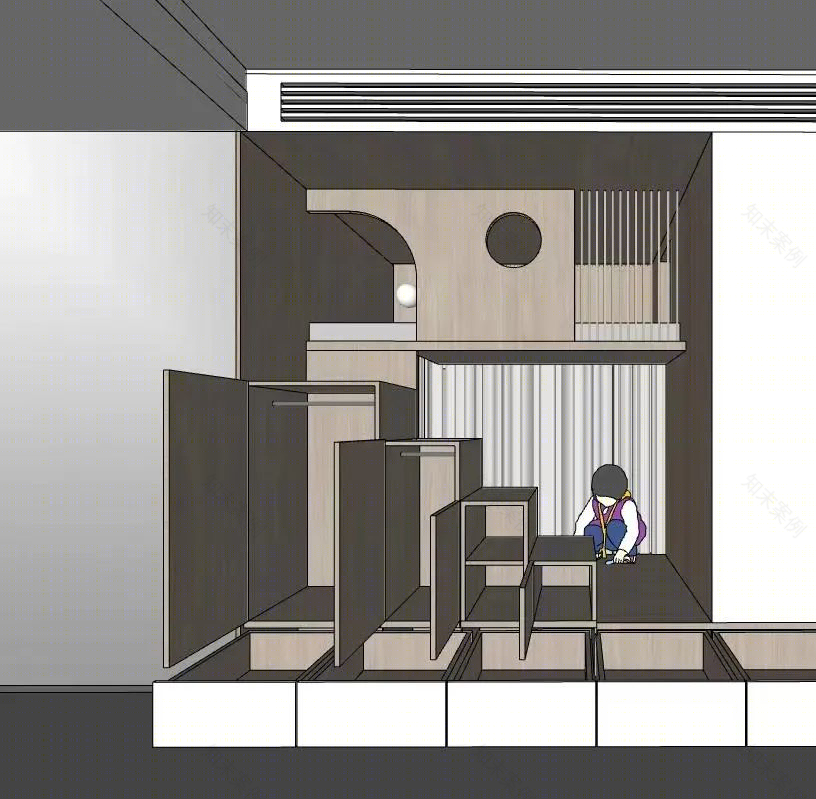 30 平米小空间多功能舒适家居丨中国天津丨Q.H DESIGN TEAM-54