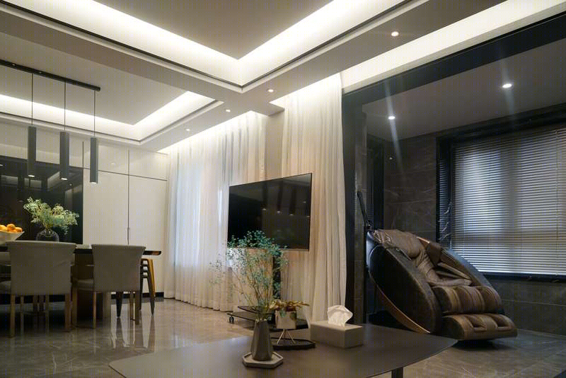 简约黑白灰,打造专属教师的当代住宅-8