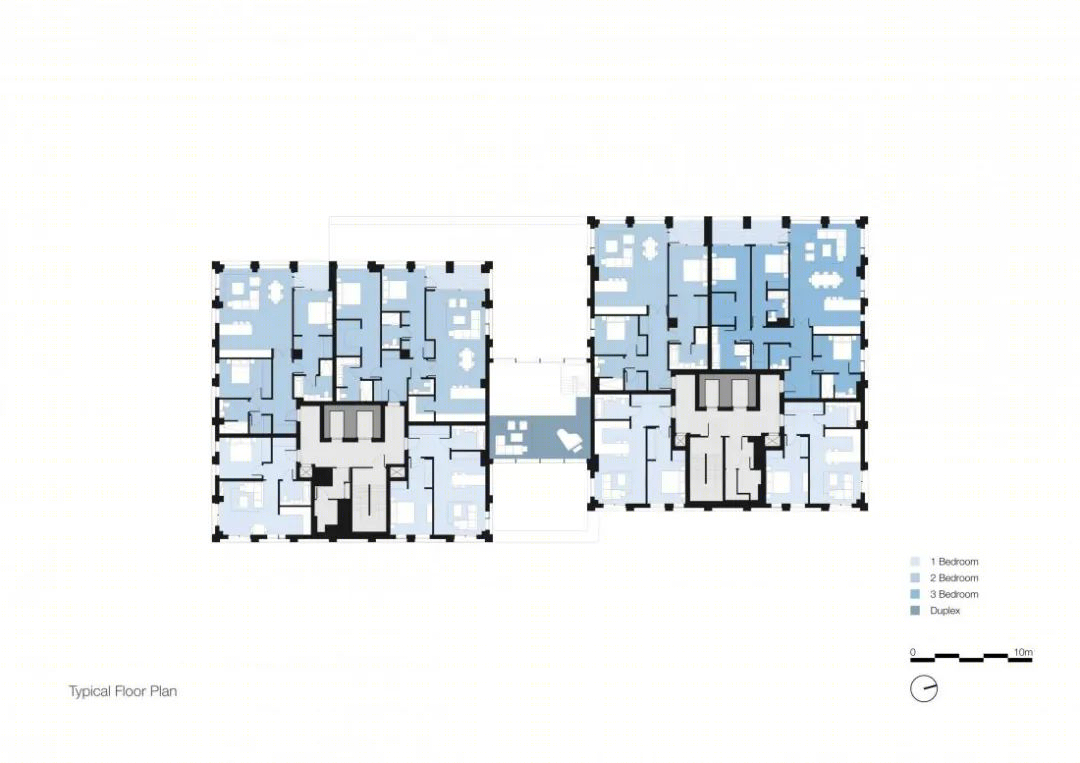 Belvedere Gardens 顶层豪宅丨英国伦敦丨Grid Architects-65