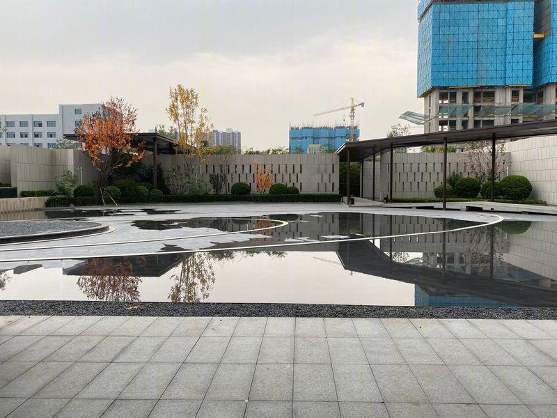 高红全丨售楼处景观丨园林景观实拍图-7