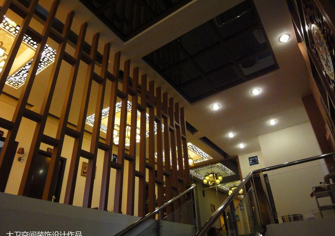 成都板栗养生鸡店——古韵金箔，精品酒店氛围的餐饮空间-11