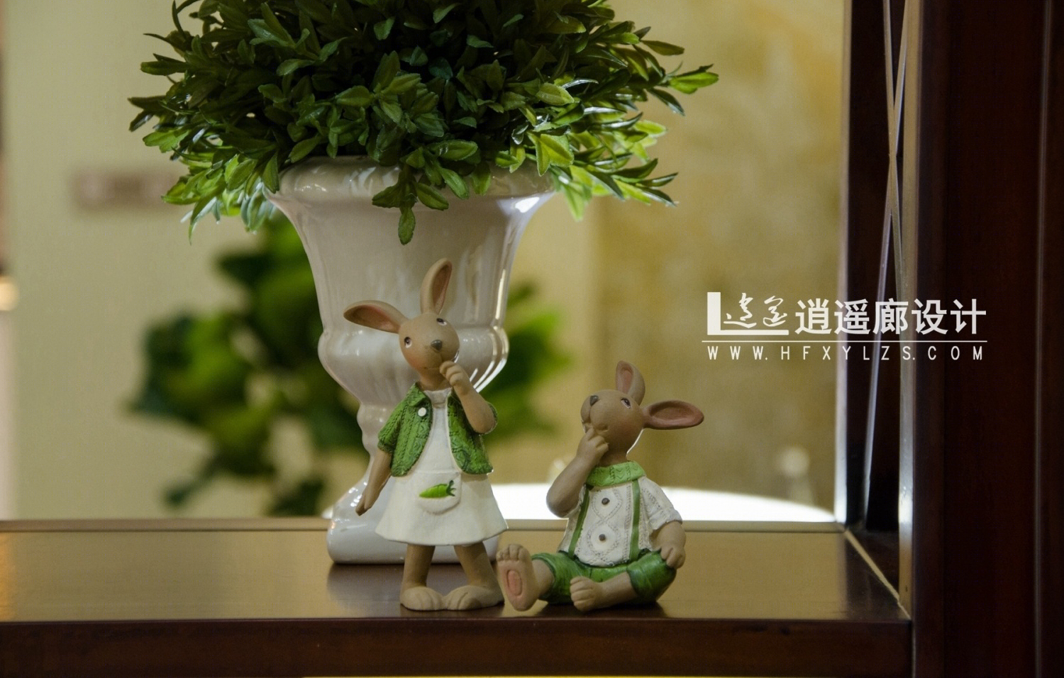 《加州旅馆》政务区森林海美式乡村软装大改造-40