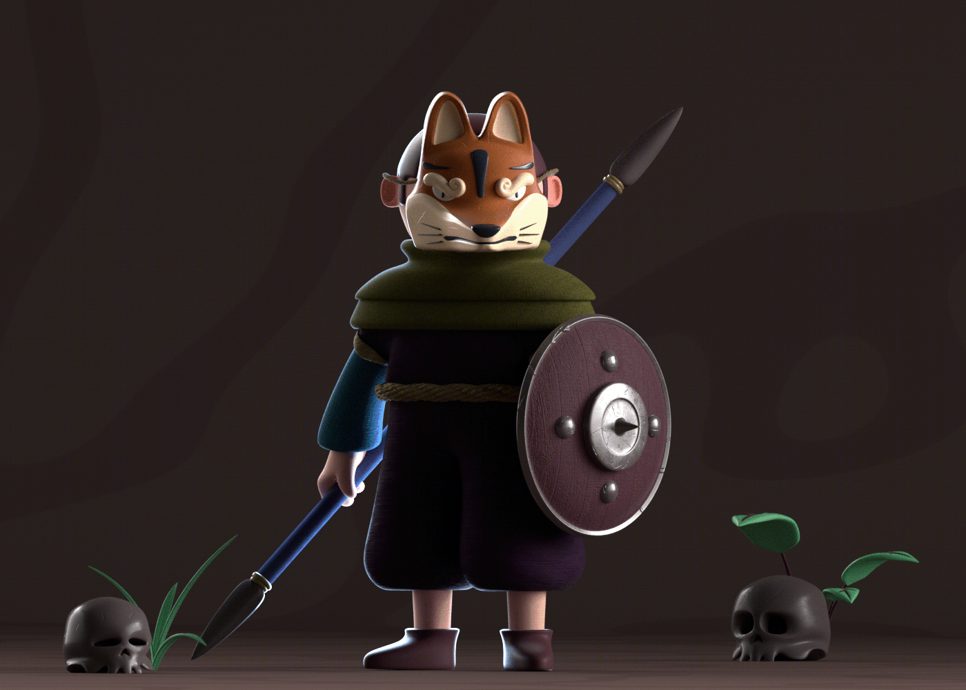 创意工业风 warriors 空间设计-1