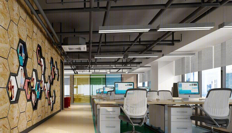 互联网公司办公室空间展示-8