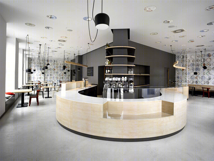 捷克Bistro Bakery Zahorsky咖啡馆丨JRA – Jarousek.Rochova.Architekti-29