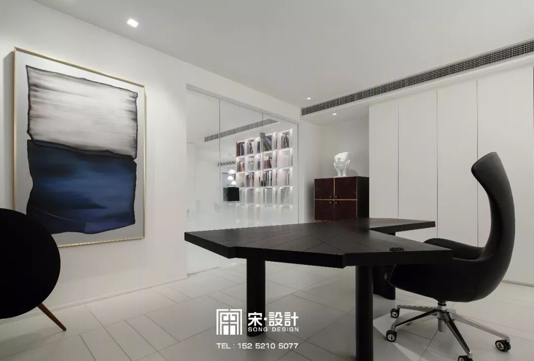 《无风》——极简白色空间,打造舒适办公环境-24