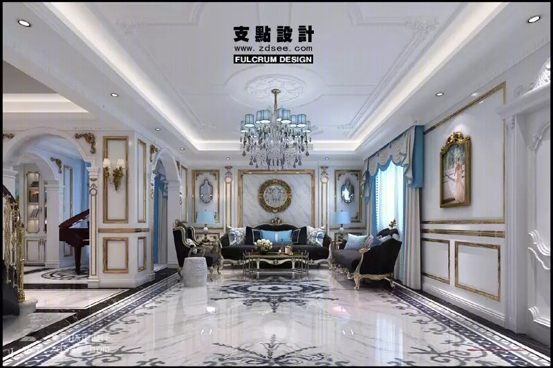 法式别墅设计典范——天祥尚府别墅-18
