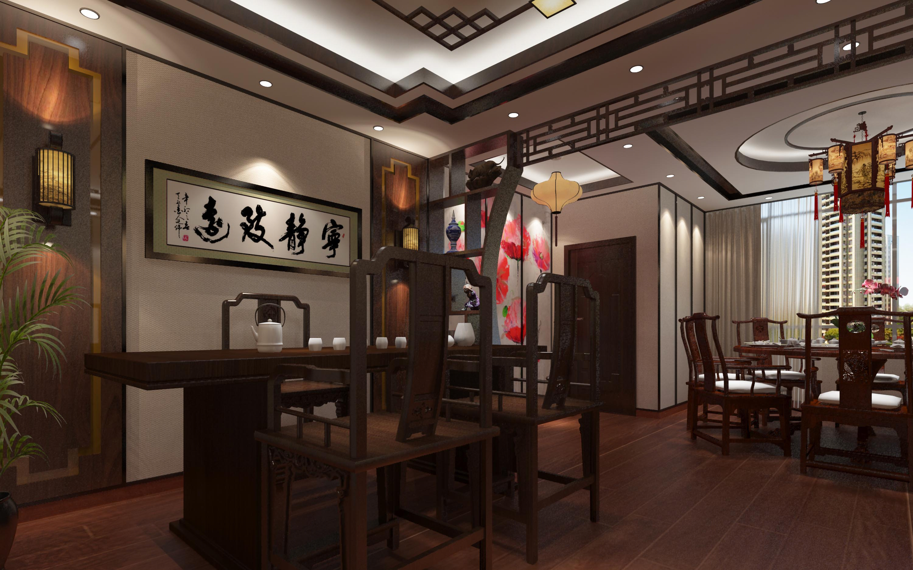 私人餐厅的现代简约设计-4