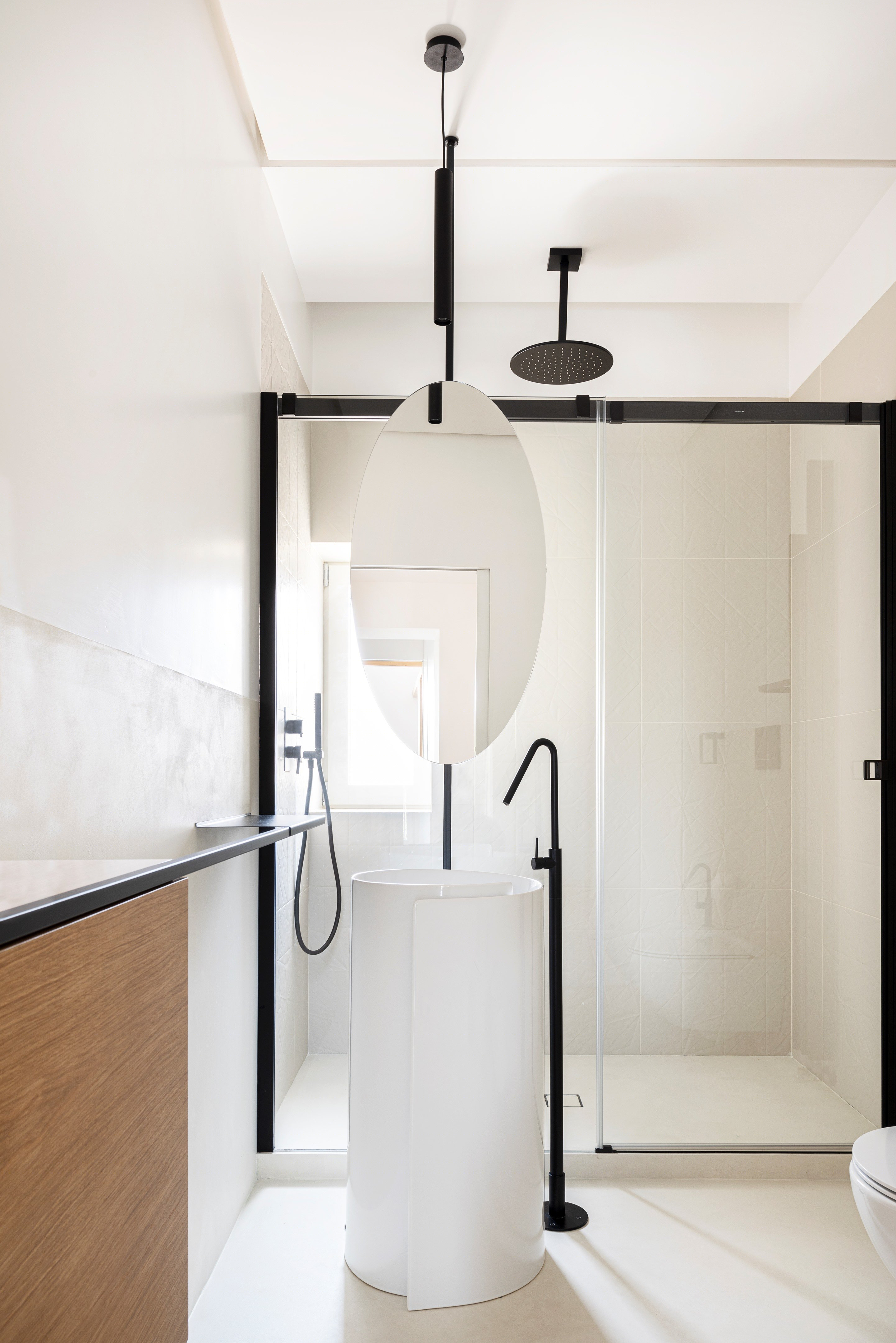 Bomori Architetti 设计的罗马平层公寓——视觉连接和现代风格-13
