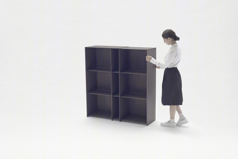 日本 nendo 设计碳纤维可扩展柜子“nest shelf”亮相伦敦设计周-15