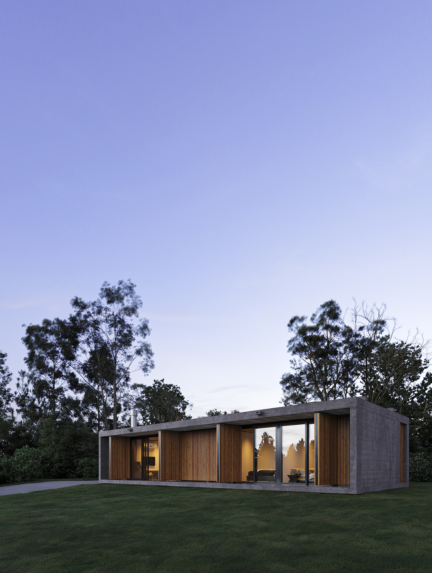 Anastasiya Gushchina丨别墅建筑丨Marindia House CGI-2