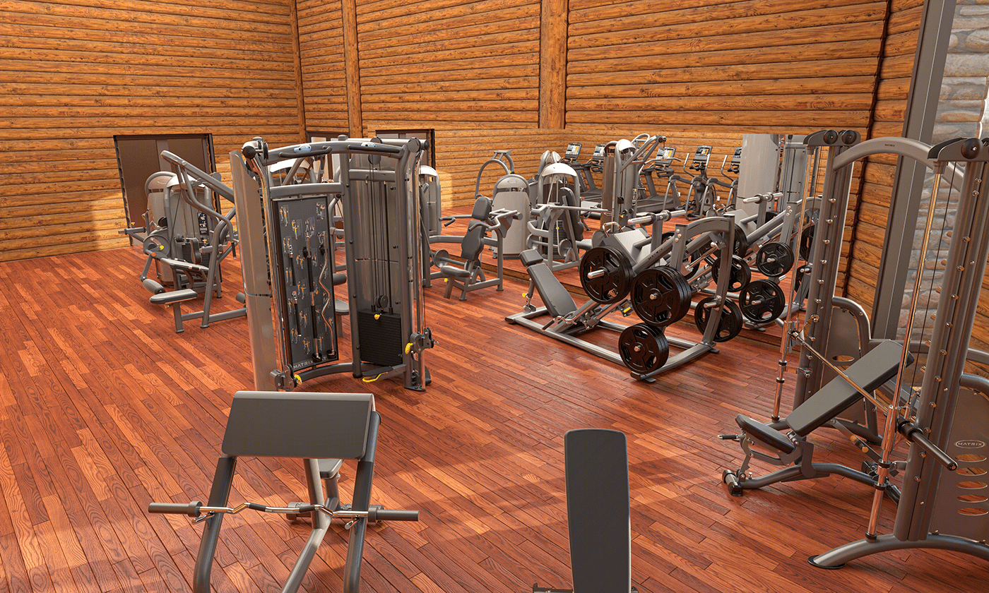 Anastasiya Gushchina丨健身房丨Country Club Remodel-3