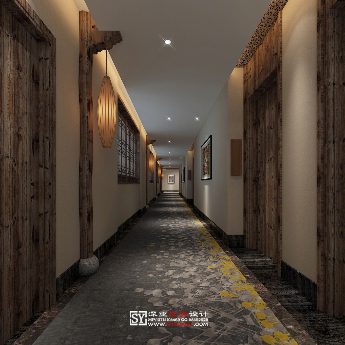 2017 深业视觉设计酒店办公作品——深圳创意产业园酒店设计-25