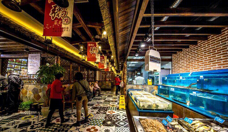 复古元素混搭，三宝粥店打造独特用餐体验-2