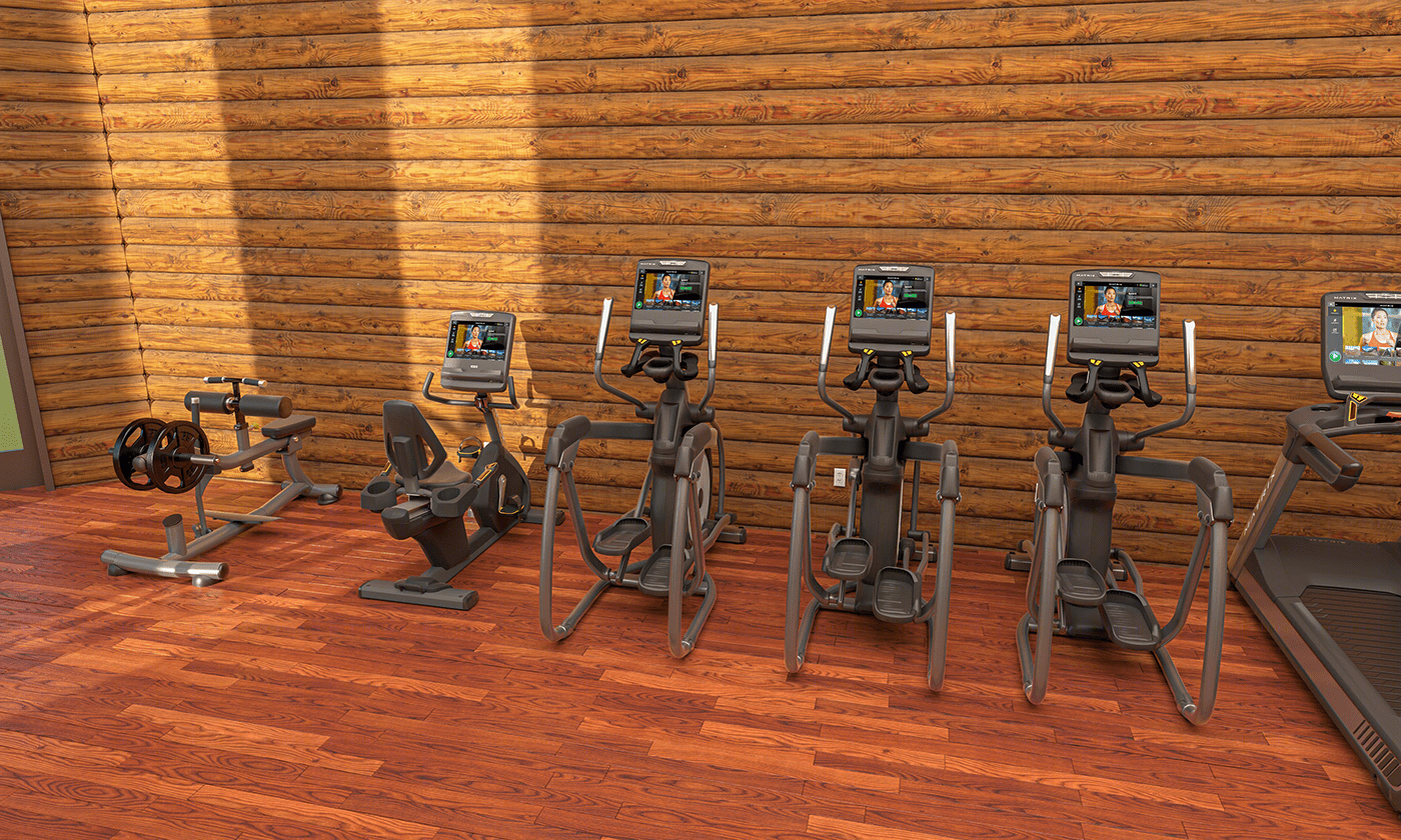 Anastasiya Gushchina丨健身房丨Country Club Remodel-4