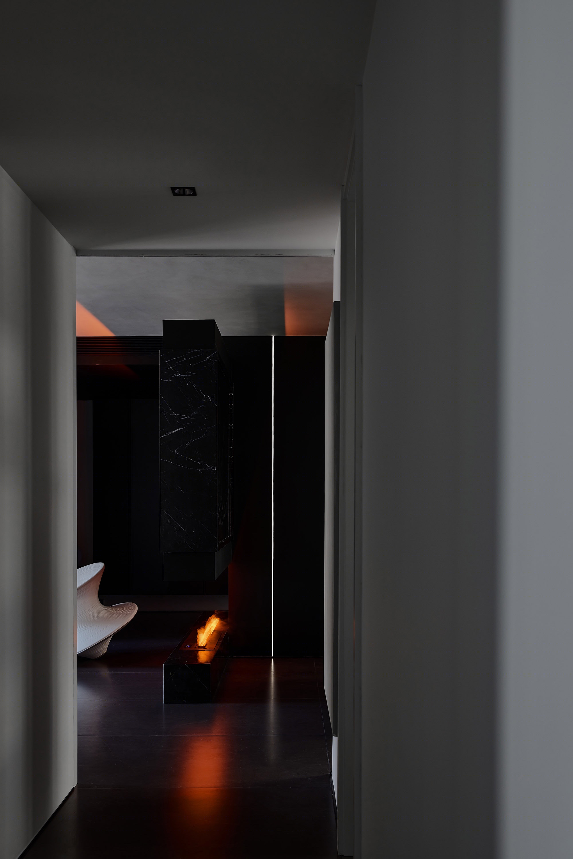 魔方盒 · 宁波东部新城现代艺术私宅丨中国宁波丨洛沿设计建筑研究室-31