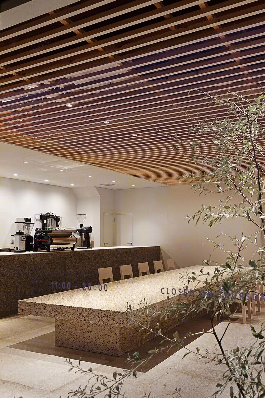 日本盛冈 Nagasawa Coffee 水磨石主题咖啡馆-11