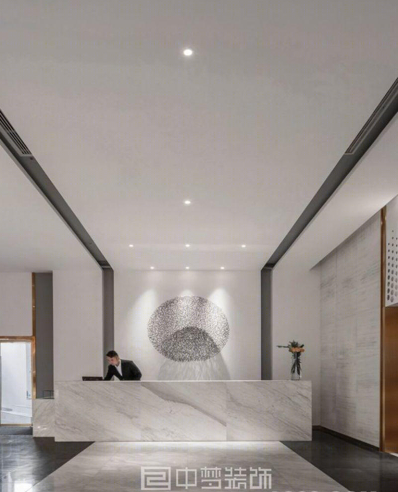 酒店装修设计案例欣赏(中梦装饰)-1