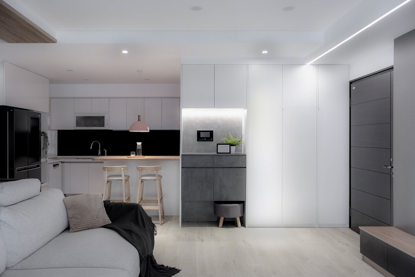 Anastasiya Gushchina丨公寓丨桃宅｜Interior Photography-1