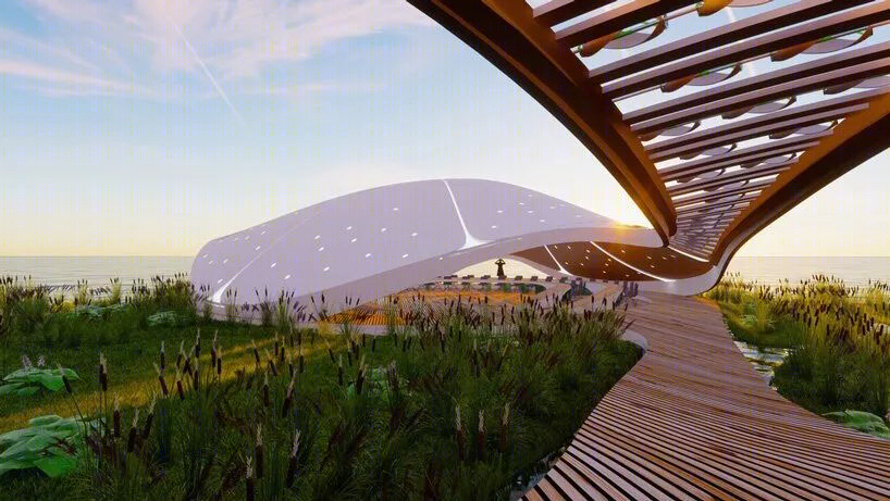 浮动生态园区 | 人与自然和谐共生的未来建筑-23